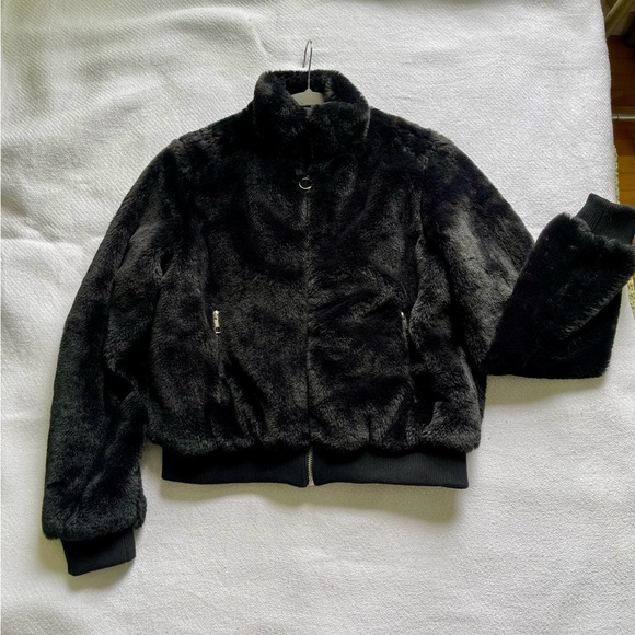 Plush Bomber jacket - Picture 2 of 2